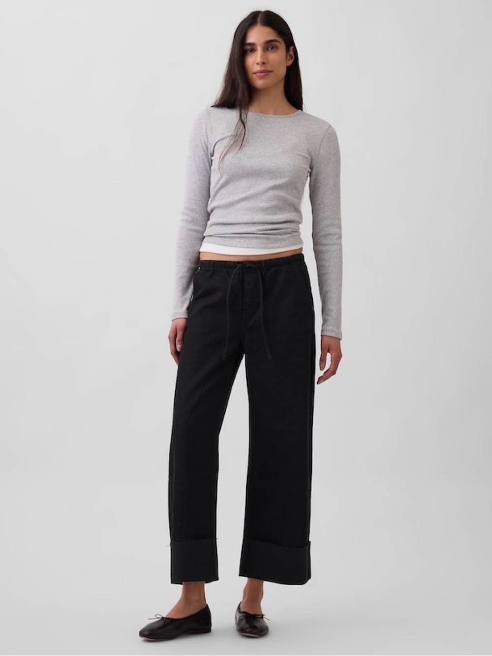 Gap Low Rise UltraSoft Easy '90s Loose Crop Jeans
